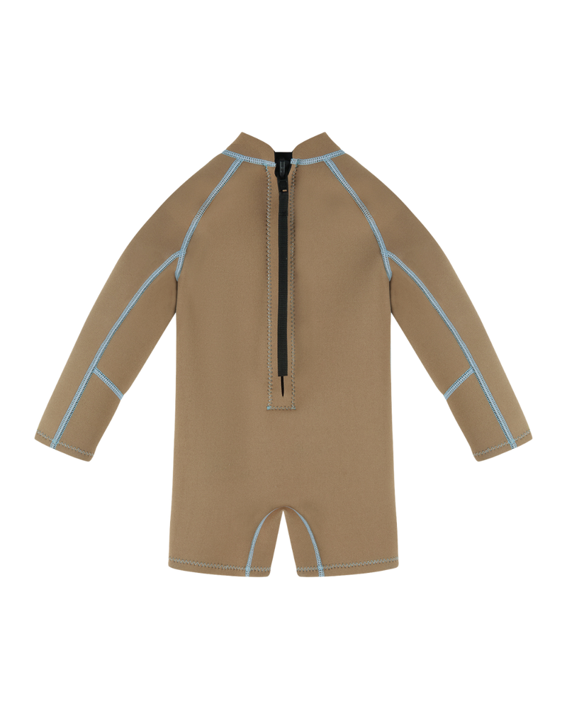 Springsuit Wetsuit - Mocha/Blue
