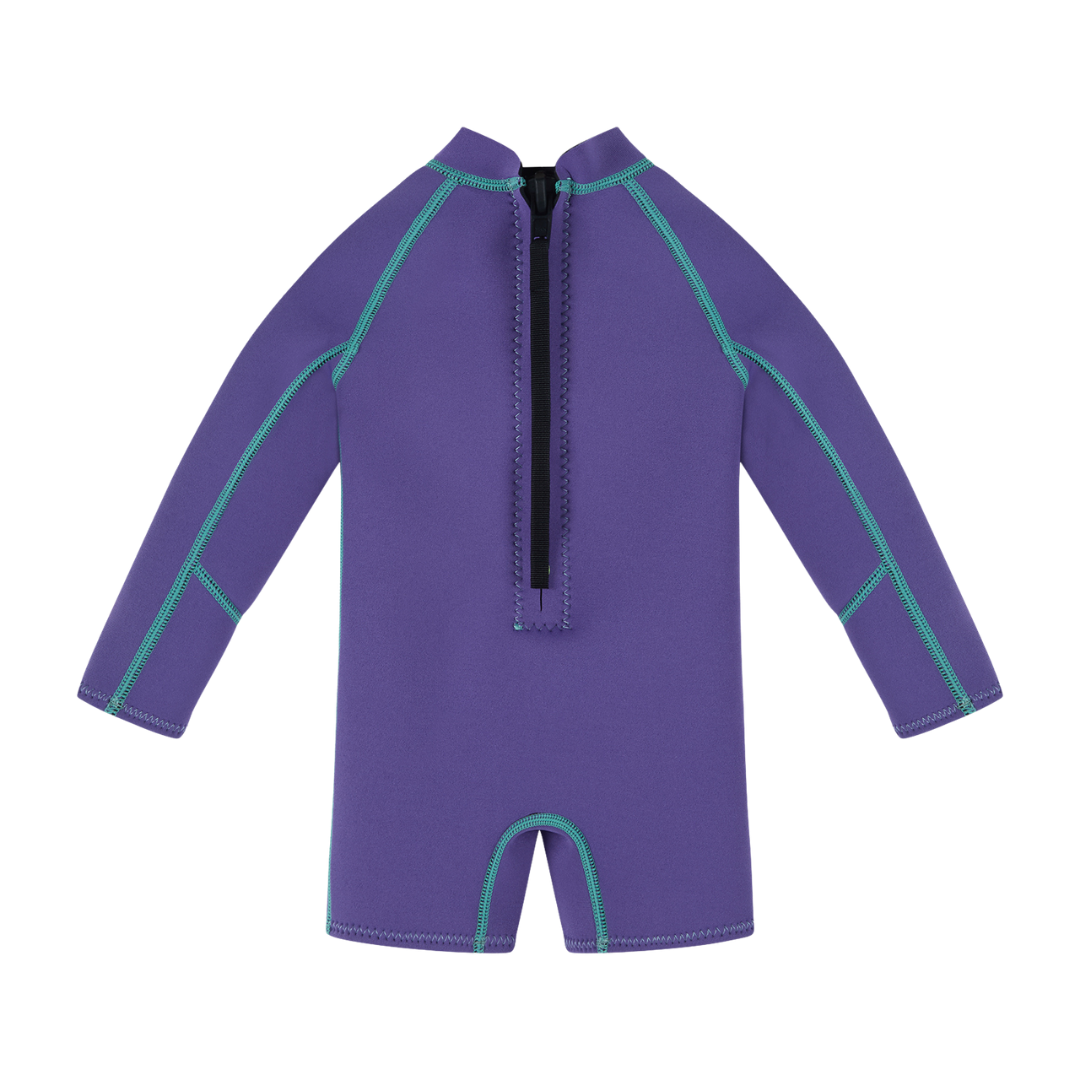 Springsuit Wetsuit - Violet/Aqua