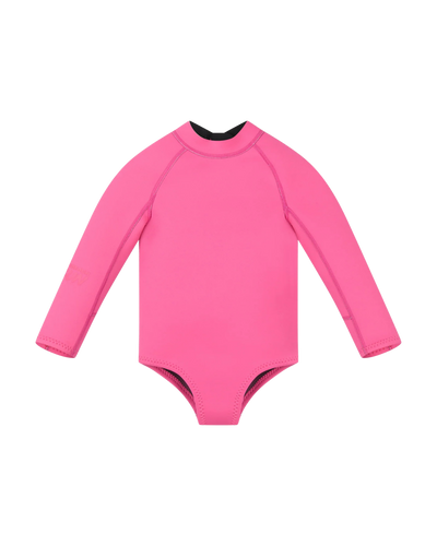 Long Sleeve Paddle Suit - Candy Pink