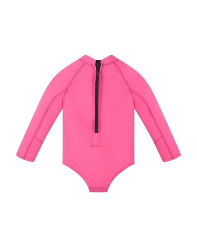 Long Sleeve Paddle Suit - Candy Pink