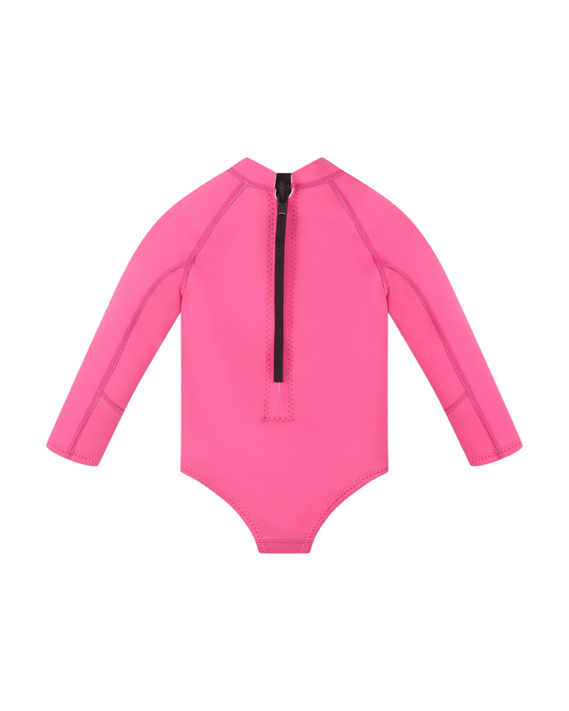 Long Sleeve Paddle Suit - Candy Pink
