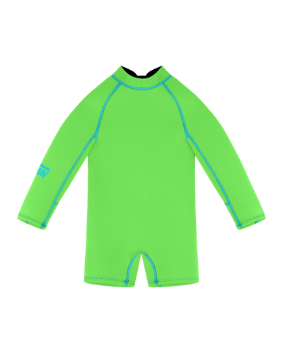 Springsuit Wetsuit - Electric Green/Blue