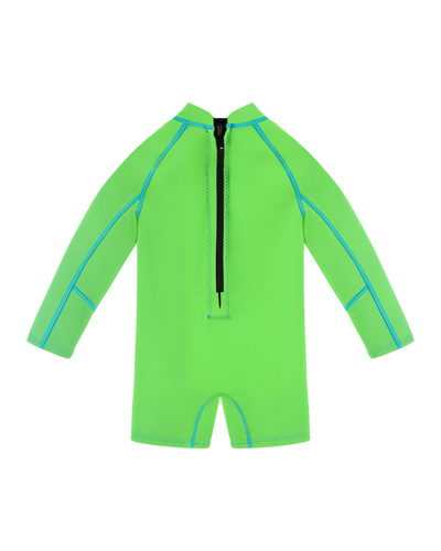 Springsuit Wetsuit - Electric Green/Blue