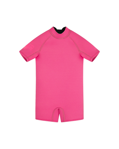 Short Sleeve Springsuit - Candy Pink