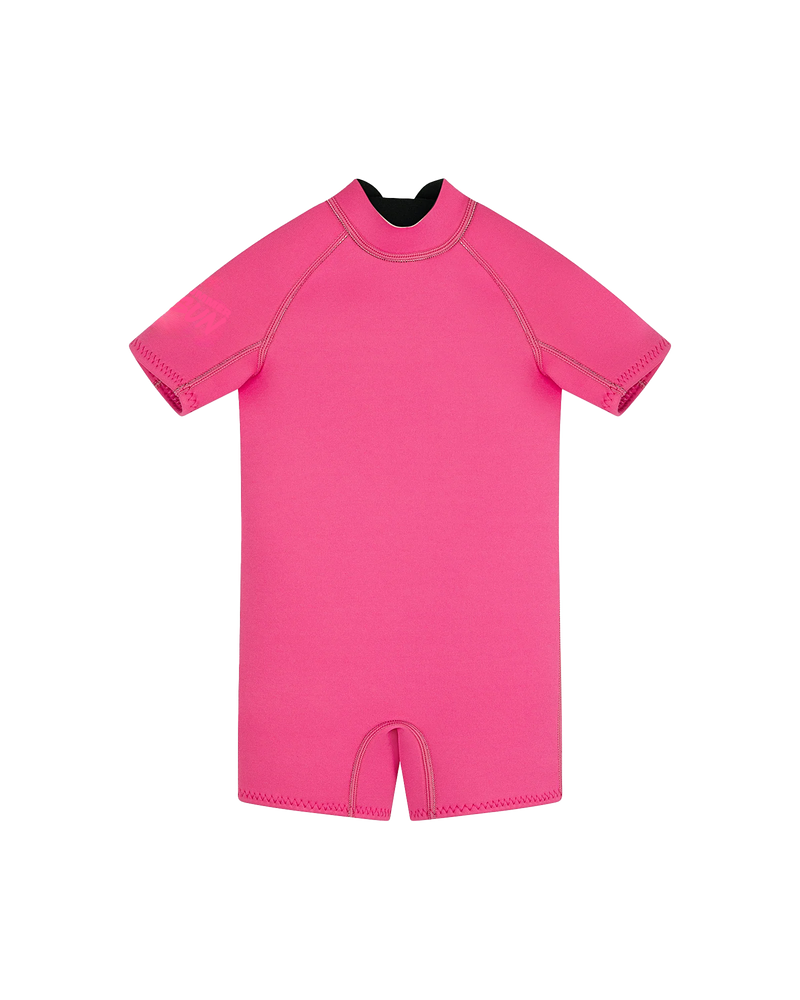 Short Sleeve Springsuit - Candy Pink
