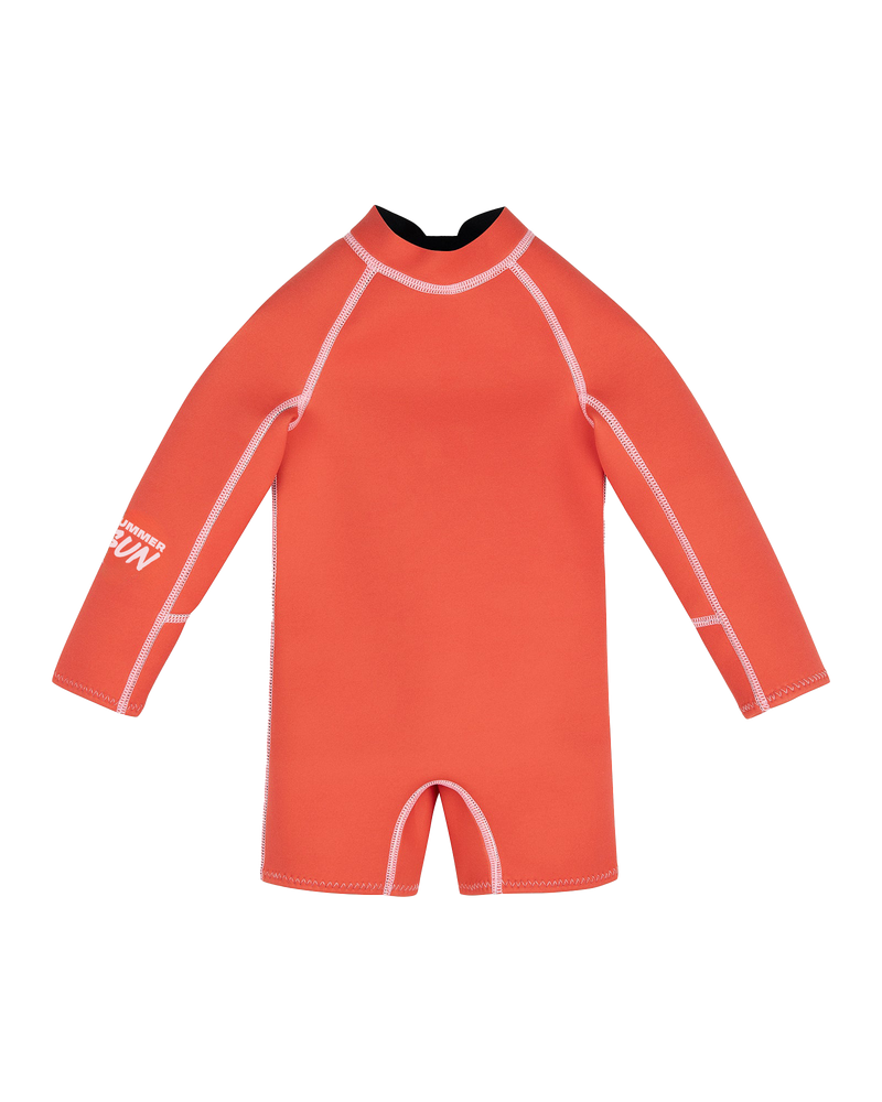 Springsuit Wetsuit - Tomato/Powder Pink